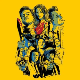 Sticker from Quentin Tarantino lll | @Bialy_Wilk