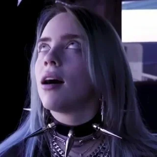 🥵 emoji Billie eilish Telegram sticker 12 of 30