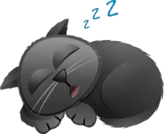 😴 emoji GATO Telegram sticker 15 of 16