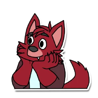 🙂 emoji Little Fox Zarz Telegram sticker 9 of 18