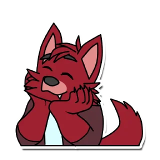 🤗 emoji Little Fox Zarz Telegram sticker 10 of 18