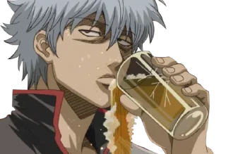 🍺 emoji Gintama Telegram sticker 11 of 102
