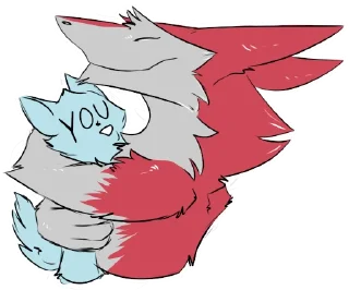 🤗 emoji Maple Sergal Telegram sticker 6 of 10