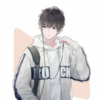 🙄 emoji Anime boy @Zeus_509 Telegram sticker 10 of 27