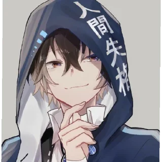 🤨 emoji Anime boy @Zeus_509 Telegram sticker 13 of 27