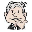 🤔 emoji AMLO Oficial Telegram sticker 15 of 16