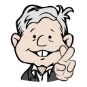 🤞 emoji AMLO Oficial Telegram sticker 7 of 16