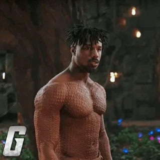 💫 emoji 💫Michael B Jordan『@Golden_Sticker』 Telegram sticker 18 of 50