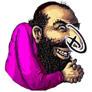 👃 emoji Juden Telegram sticker 16 of 120