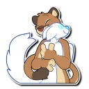 🤗 emoji Mountain Lion Telegram sticker 18 of 120