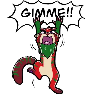 ⬆️ emoji Shi Panderg Telegram sticker 24 of 81