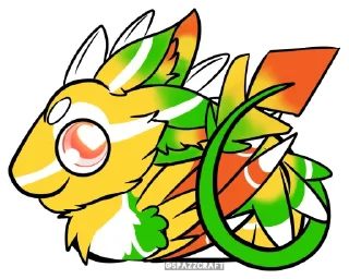 🍞 emoji Alphonso The Avali Telegram sticker 22 of 86