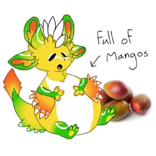 🥭 emoji Alphonso The Avali Telegram sticker 19 of 86