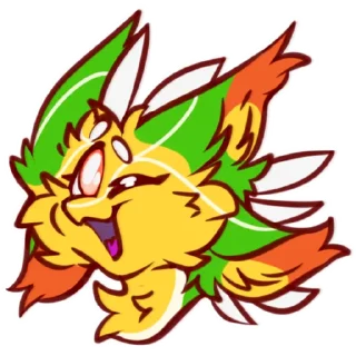 😉 emoji Alphonso The Avali Telegram sticker 17 of 86
