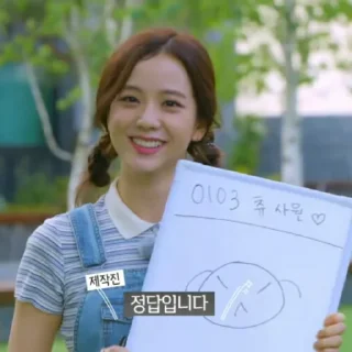 Sticker from ➢ Jisoo | @BlackPink_Stickerr4 ⸙͎۪۫