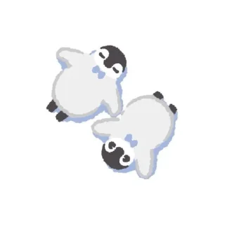 Sticker from Cute penguin