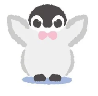 💟 emoji Cute penguin Telegram sticker 22 of 42