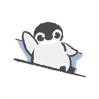 💟 emoji Cute penguin Telegram sticker 7 of 42