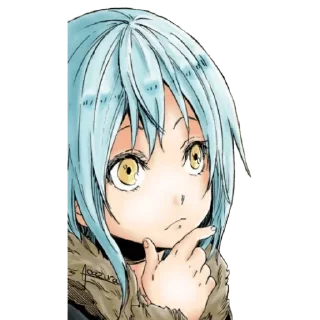 🤔 emoji Rimuru Tempestttt Telegram sticker 8 of 25