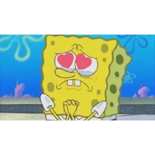 Sticker from Spongebob In Love
