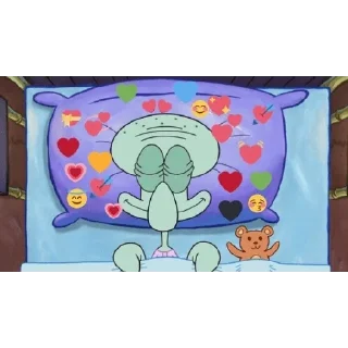 ❤️ emoji Spongebob In Love Telegram sticker 10 of 19