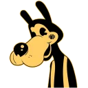 🐺 emoji Bendy and the Ink Machine Telegram sticker 12 of 66