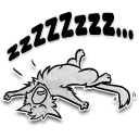 💤 emoji Zuzu the Cat Telegram sticker 15 of 120