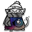👍 emoji Zuzu the Cat Telegram sticker 7 of 120