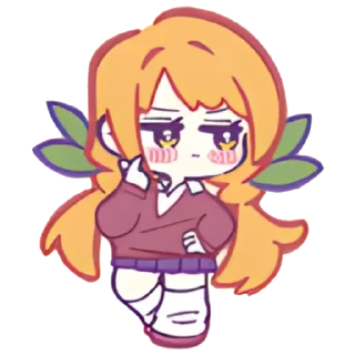 💛 emoji 100kano chibi by StevenS16U • @sticbot Telegram sticker 11 of 55