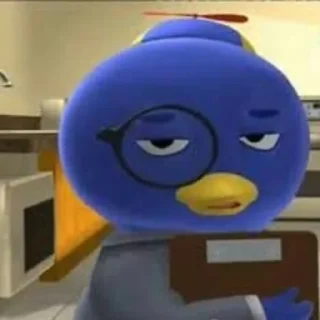 😒 emoji Backyardigans Telegram sticker 16 of 26