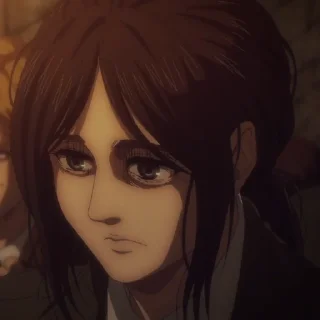 💚 emoji Pieck Finger @WarriorsofMarley Telegram sticker 14 of 118