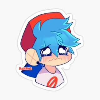 😭 emoji Boyfriend fnf Telegram sticker 6 of 9