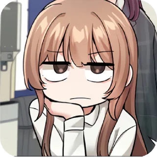 💇 emoji I'M SHADOW Telegram sticker 19 of 75