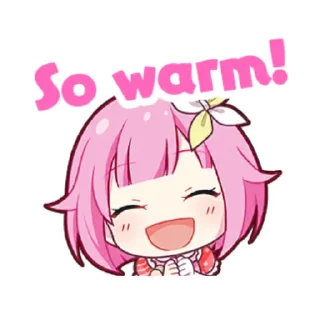 🥰 emoji Emu Otori! Telegram sticker 15 of 17