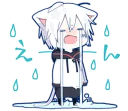 😭 emoji Mafumafu (cat) Telegram sticker 13 of 40