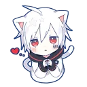 💖 emoji Mafumafu (cat) Telegram sticker 9 of 40
