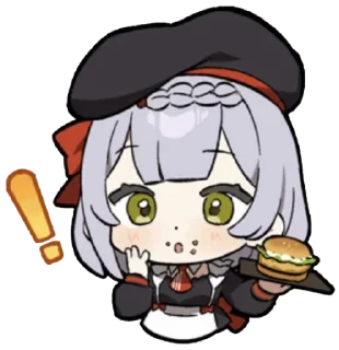 🍔 emoji Genshin Random Stuff 2 by @SilverLedo Telegram sticker 13 of 52