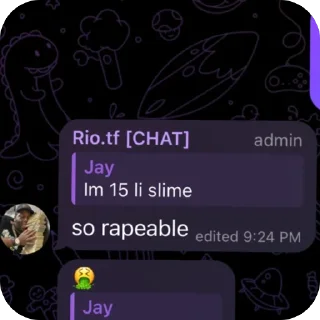 🫥 emoji Freaky Rio 😭 Telegram sticker 5 of 34