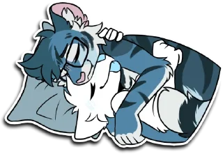 ❤ emoji Taiga Tiger Telegram sticker 7 of 68