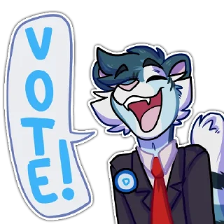 🗳 emoji Taiga Tiger Telegram sticker 24 of 68