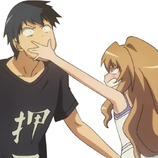 😡 emoji Taiga best Waifu Telegram sticker 16 of 21