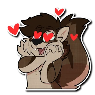 😍 emoji Elliot Telegram sticker 20 of 26