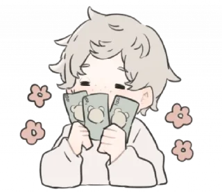 🧸 emoji a boy with his bear @darkestlace Telegram sticker 21 of 40