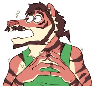 😖 emoji Ato's Legally Distinct Stickers Telegram sticker 23 of 67