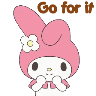 Sticker from lalala my melody (美樂蒂) @kal_pc