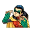 🤤 emoji Batman Telegram sticker 17 of 40