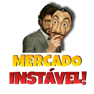 📈 emoji El Professor Telegram sticker 8 of 20