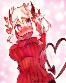 😍 emoji Waifus Telegram sticker 22 of 26