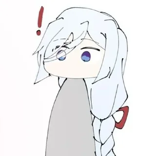 ❄️ emoji Shenhe @Palurien Telegram sticker 17 of 50
