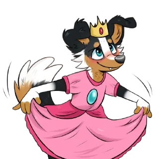 😳 emoji Princess Reese Telegram sticker 1 of 119